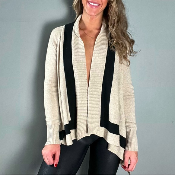 Banana Republic Sweaters - Banana Republic Italian Yarn Merino Wool Cashmere Open Front Sweater